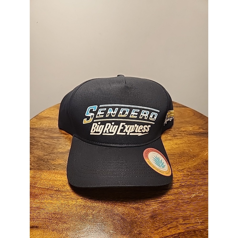 Sendero Provisions Co. Men's Big Rig Express Black Hat Snapback
